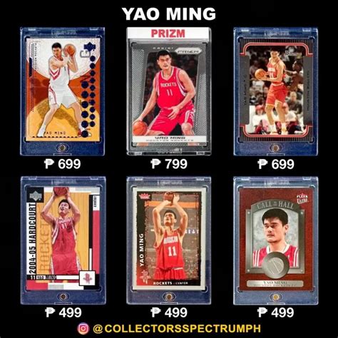 Yao Ming NBA Cards | Lazada PH