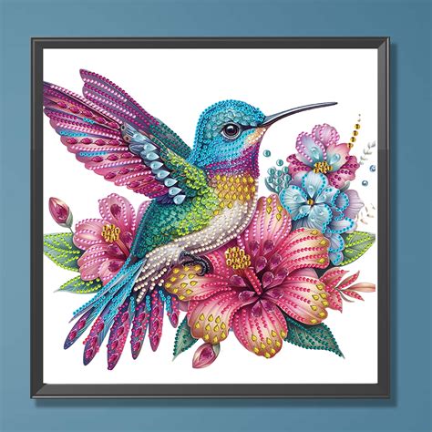 D Diy Crystal Rhinestone Diamond Painting Hummingbird