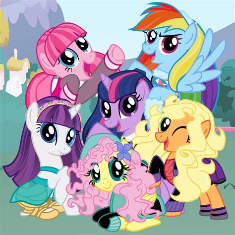 Safe Artist Beavernator Applejack Fluttershy Pinkie Pie