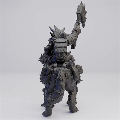 Hot Goblin 狼ゴブリン騎手 ミニチュア ホットゴブリン TRPG 騎乗