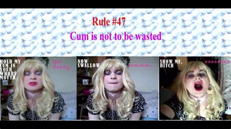 Sissy Rules Recover Shemale Amateur Sissy HD Porn Video XHamster