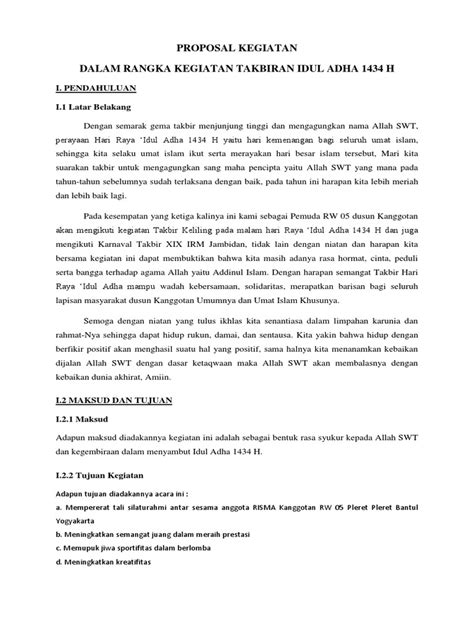 Detail Contoh Penutup Proposal Kegiatan Koleksi Nomer