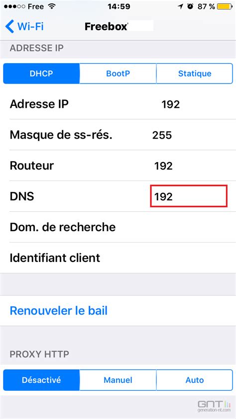 Changer Les Param Tres Dns Sur Iphone Ou Ipad