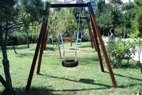 Swing Frame Single Swings Playground Equipment Lars Laj