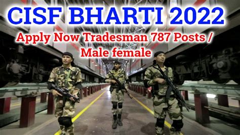 Cisf New Vacancy Cisf Constable Tradesmen Vacancy Cisf