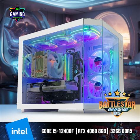 Jual Pc Rakitan Ek Gaming Battlestar Snow D I Rtx Enter