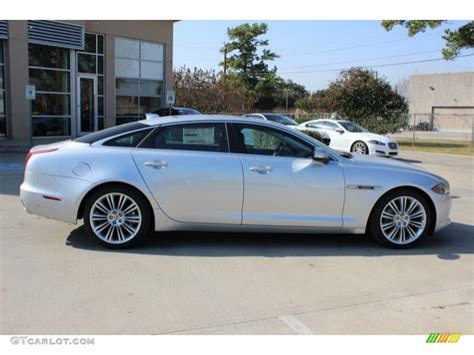 Rhodium Silver Metallic Jaguar Xj L Supercharged Photo