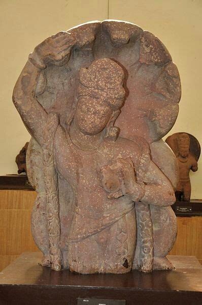 Standing Balarama With Snake Hoods Kushan Period Sadabad ACCN 00