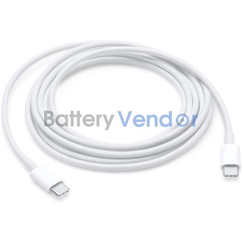 2 Meter Thunderbolt 3 Charge Cable For Apple Macbook Pro M1 Air 12 13 15 16 Inch