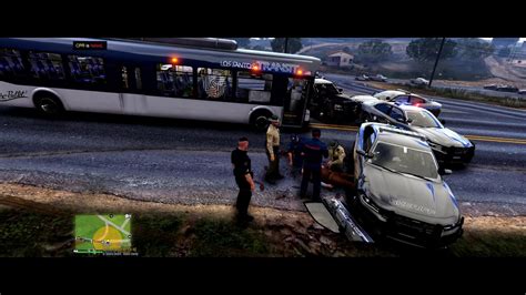 Lspdfr Patrol Stolen Bus Youtube