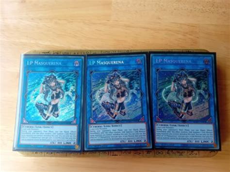 Yu Gi Oh TCG I P Masquerena BLMR EN085 Secret Rare X3 Playset EBay