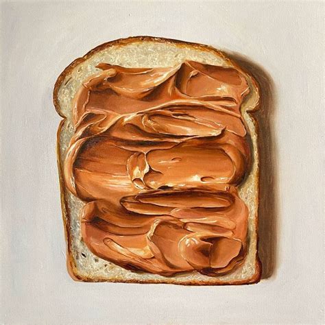 Peanut Butter Toast Painting By Juli Stankevych Saatchi Art