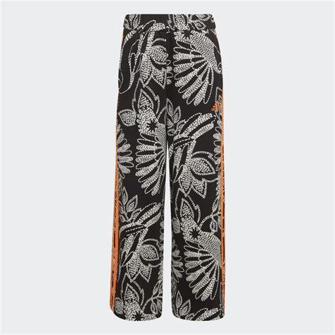 Adidas Farm Rio Wide Leg Track Pants Black Adidas Iq