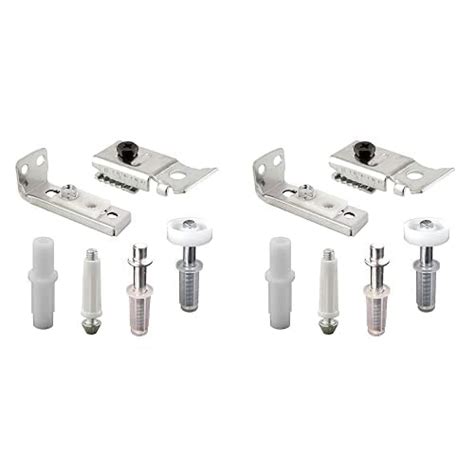 Prime Line N 7534 Bi Fold Door Hardware Repair Kit Includes Top And Bottom Brackets Top And