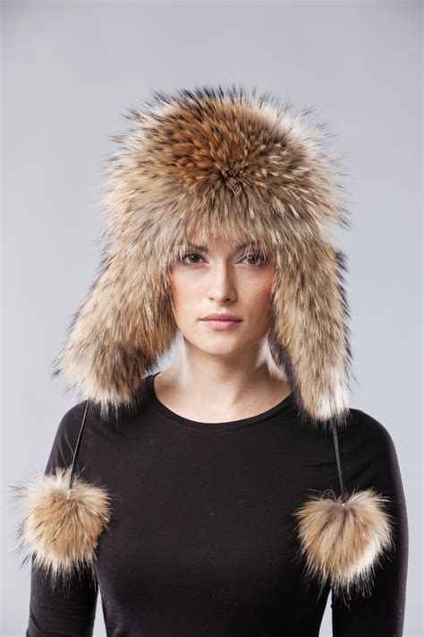 Ushanka Hat Raccoon