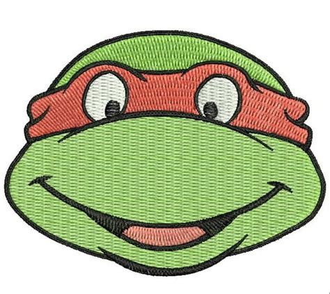 Teenage Mutant Ninja Turtles Applique Embroidery Design Tmnt Etsy