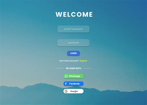 Simple Login Page Figma