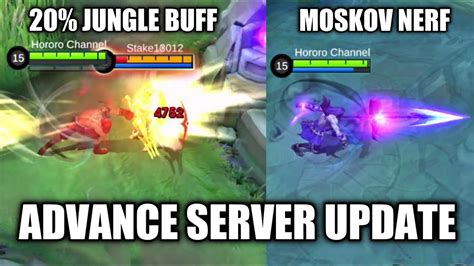 Moskov Nerf Jungler Anti Invader Buff And More Adv Server Update