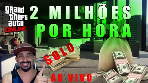 Gta Online Farmando Dinheiro Solo Cayo Perico Youtube