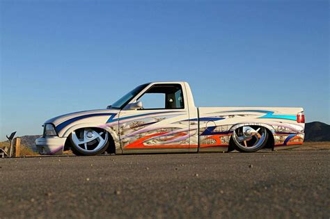 Lowrider trucks, Mini trucks, Bagged trucks