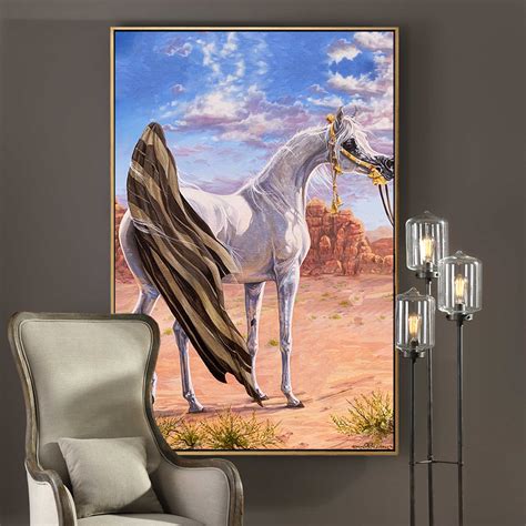 Beautiful White Arabian Horse | MUR Gallery