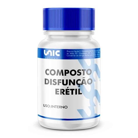 Composto Disfunção Erétil 30caps Unicpharma