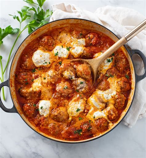 Ricotta Meatballs Ways The Cozy Cook