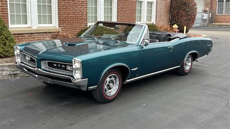 1966 Pontiac GTO Convertible for Sale at Auction - Mecum Auctions