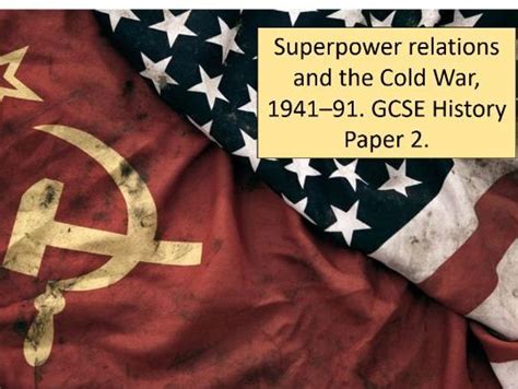 Edexcel Gcse History Cold War Practice Questions Revision Booklet Teaching Resources