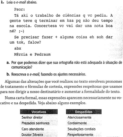 Atividade Linguagem Formal E Informal