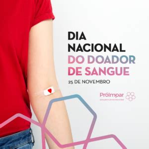 doação de sangue Pró Impar Fisioterapia Especializada