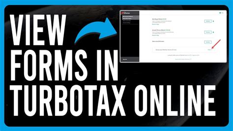 How To View Forms In TurboTax Online View Forms In TurboTax Online