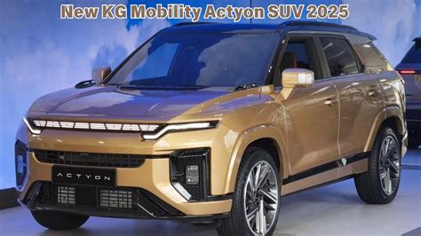 Hp New Kg Mobility Actyon Suv Debuts In Korea As A Longer