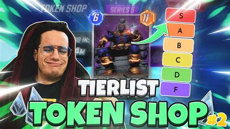 TIER LIST COMPLETA DEL TOKEN SHOP QUALI CARTE COMPRARE 2 Marvel