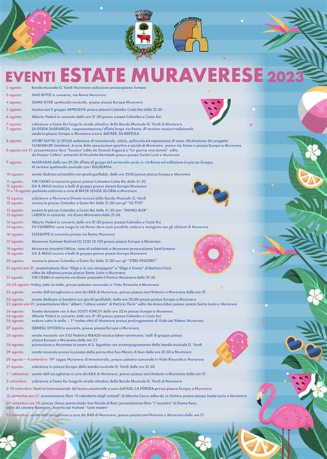 Eventi Agosto E Settembre A Muravera