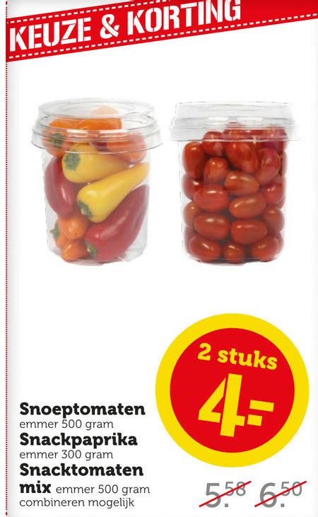 Paprika Snackkomkommer Folder Aanbieding Bij Coop Details