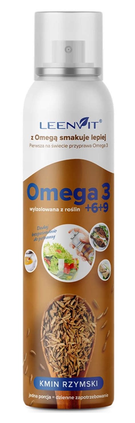 Spray Kmin Rzymski Omega 3 6 9 150ml LEENVIT KOL POL Zamów sobie zdrowie