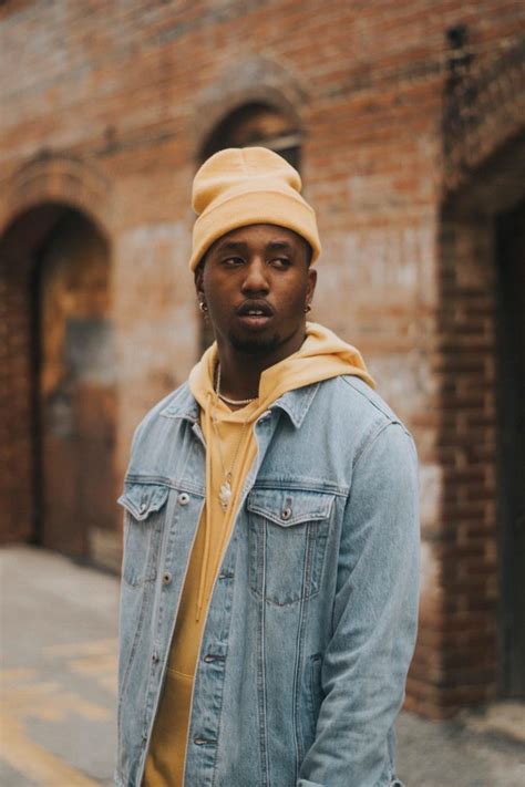 Yellow Hoodie With Matching Beanie Paired With A Light Denim Jacket Snapback Hat Outfit Hoodie