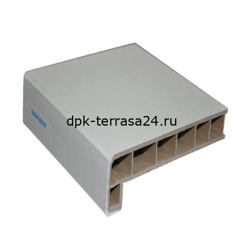 Подоконник пластиковый Moeller LD 40 Серый clean touch акция
