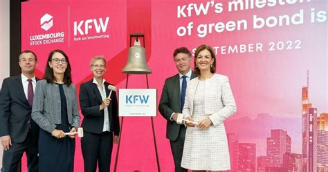 Luxse Marks Kfws Eur Bn Green Bond Milestone