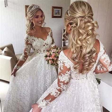 Vestido De Noiva Princesa Iv Wedding Hair Down Bride Hairstyles