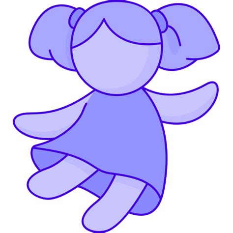 Icono de Muñeca Generic color outline