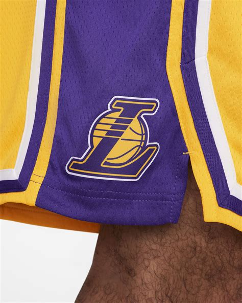 Los Angeles Lakers Icon Edition Men S Nike NBA Swingman Shorts Nike CA