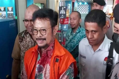 Divonis Sepuluh Tahun Penjara Syahrul Yasin Limpo Terima Kasih Jokowi