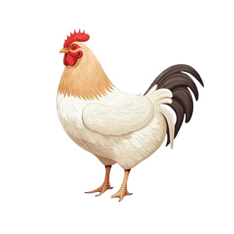 Gallina De Color Plano Png Gallina Color Plano Png Imagen Para