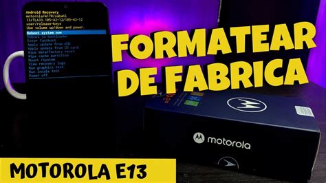 Motorola E Formatear Restablecer De Fabrica Restaurar Quitar