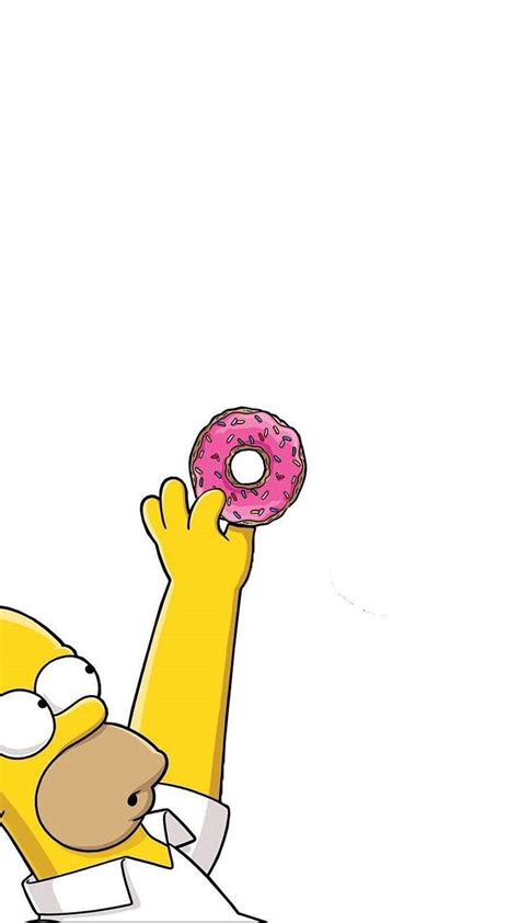 Simpsons Donut Hd Phone Wallpaper Pxfuel