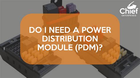 power distribution module pdm chief enterprises