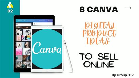 How To Create Digital Products Using Canva Youtube