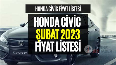 Honda Civic Ubat Fiyat Listesi Honda Civic Fiyat Belli Oldu